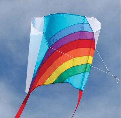 Sled kite design, one of the single line kite types explained by Fly360