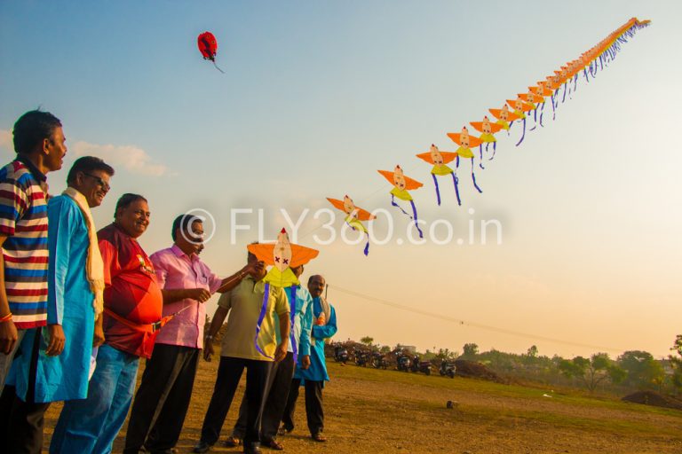 Fly360 voter awareness kite show Karnataka elections 2019