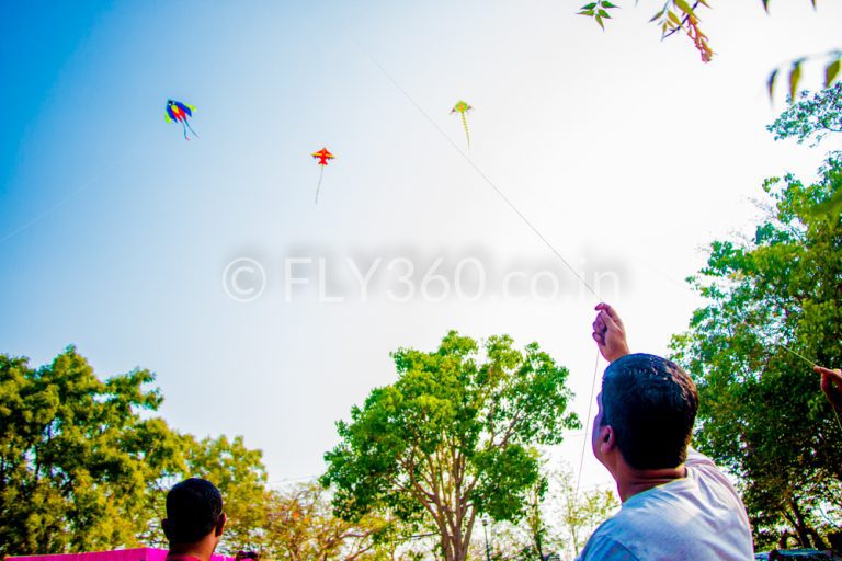 Fly360 voter awareness kite show Karnataka elections 2019
