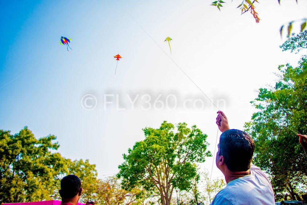 Fly360 kite flying event Hubli Karnataka April 2019 voter awareness