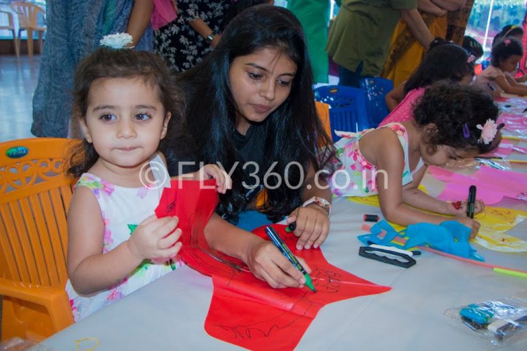Fly360 birthday kite workshop kids Mumbai 2018