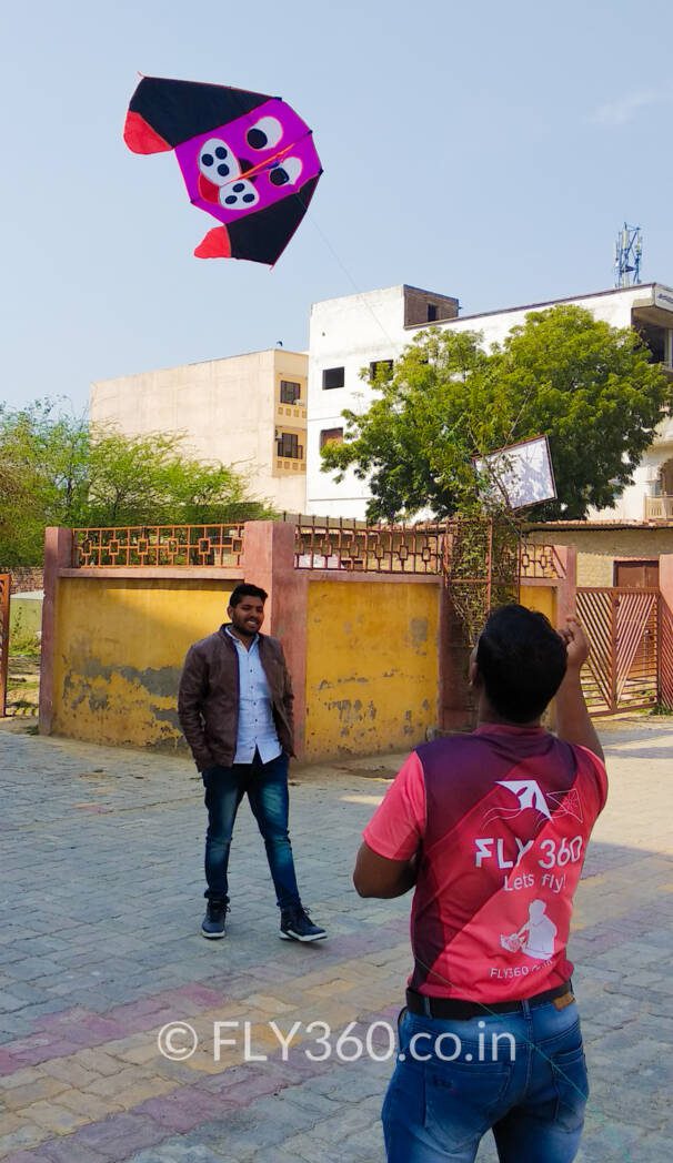 Mathura_kite_festival_fly360_2019 (2 of 28) Custom designer kite by Fly360 — India's leading kite event and aerial branding company founded by Ashok Shah