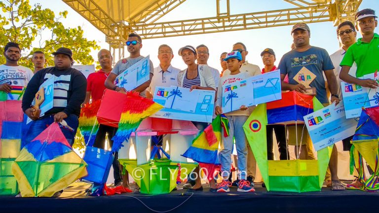 First Kite Festival and Competition in Mauritius: Soaring High with the President