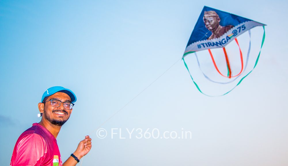 Delta shape kite - Narendra modi | Andaman and nicobar islands