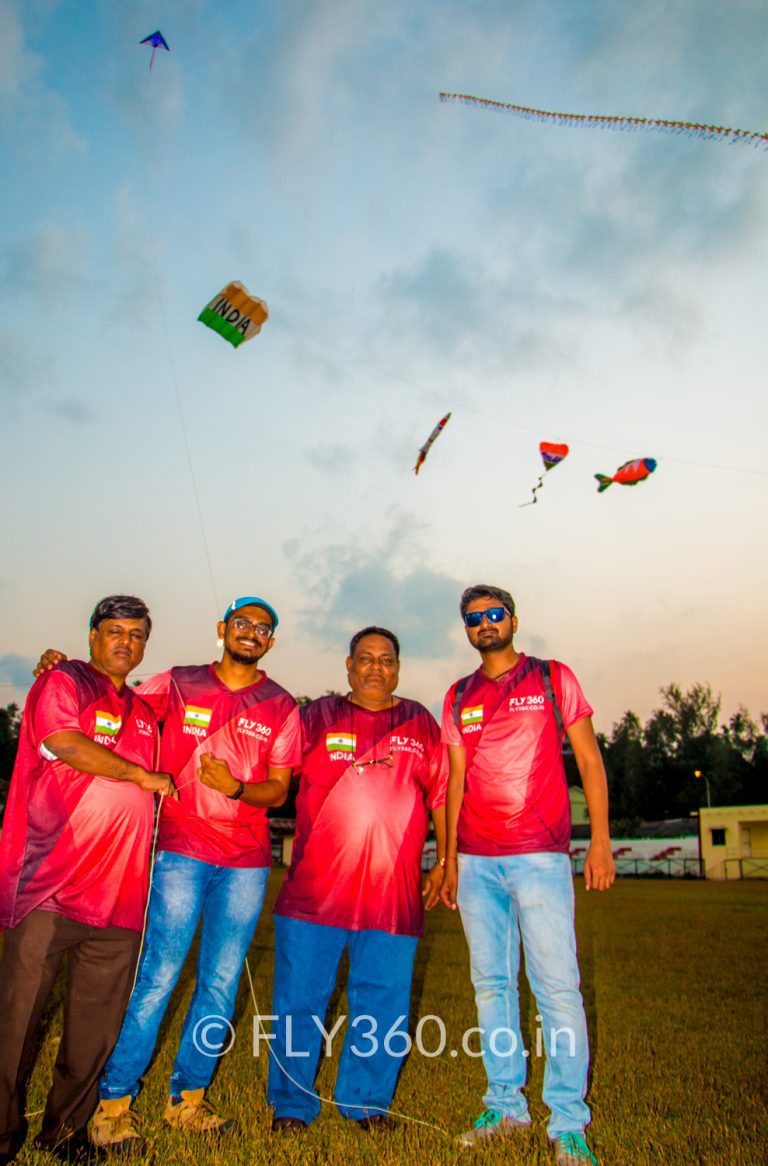 Fly360 kite festival at Andaman and Nicobar Islands attended by Prime Minister Narendra Modi — custom inflatable kites by Nisarg Shah