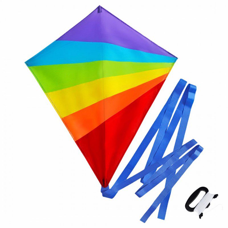 Diamond shape kite | kite tail | FLY360