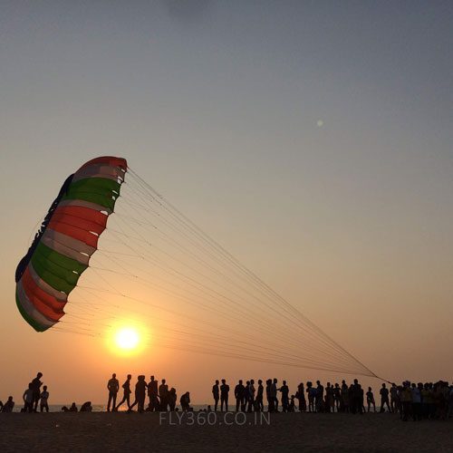 pROMOTE TOURISM FLY360 SPINNER KITE