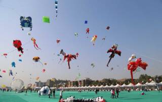 Ahmedabad international kite fest - fly360