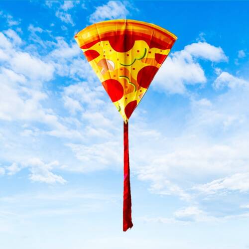 Slice of Fun Pizza Kite - Deliciously Unique Flying Experience | Perfect for Pizza Lovers of All Ages