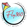 Fly360 – Designer kite store and kite festival organizers Logo