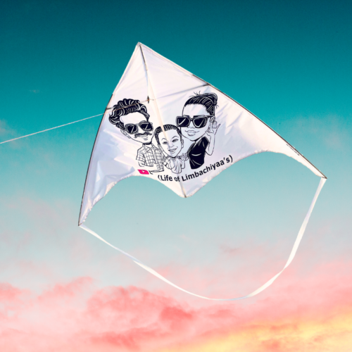 Custom Design Delta Kite – Personalized Digital Print