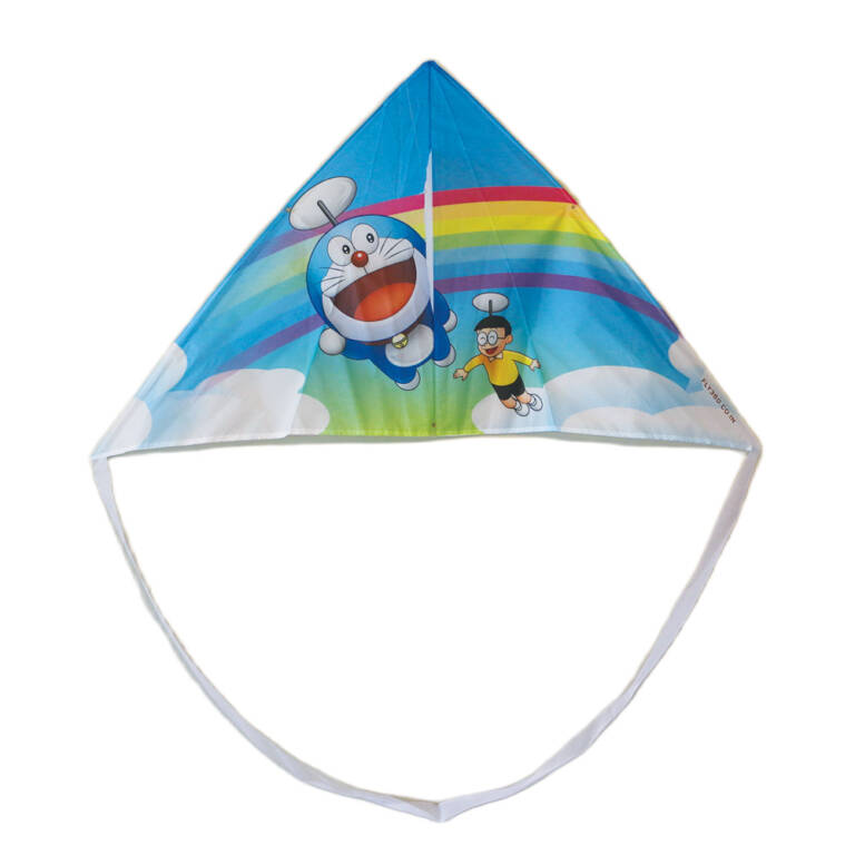Doraemon cartoon print delta kite for kids by FLY360