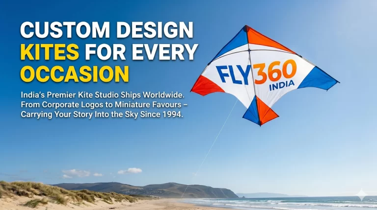 Custom Design Kites India – Order Personalised Kites | FLY360